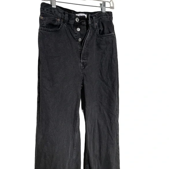 Re/done Black Jeans Size 25